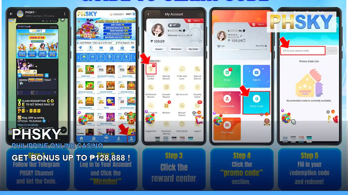 PHSKY online casino and slot games for Philippine players