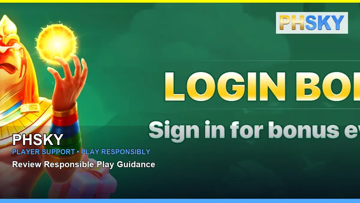 PHSKY player support and responsible gaming guide for Philippine players